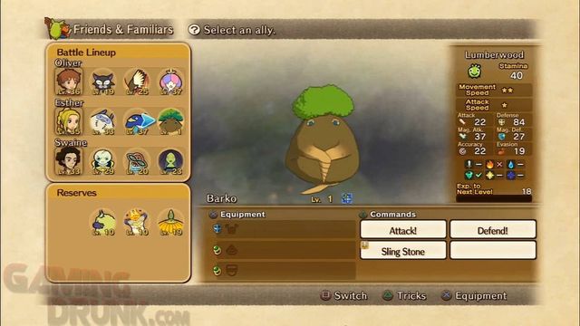 Comment attraper un Lumberwood dans Ni no Kuni