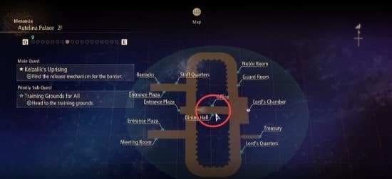 Tales of Arise : Guide des emplacements des clés du palais d'Autelina