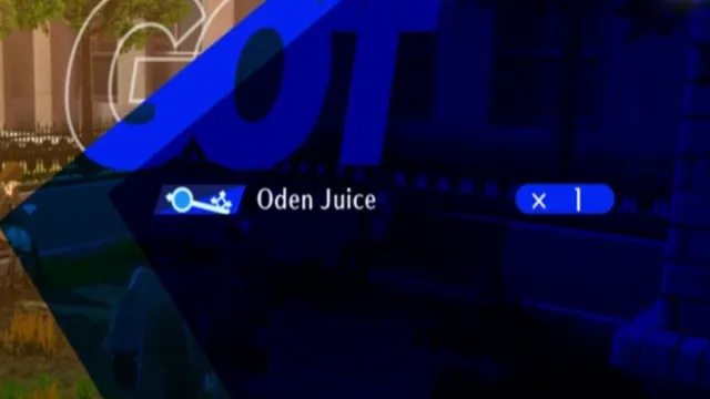 Persona 3 : Reload - Comment obtenir du jus Oden