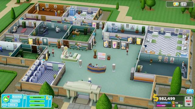Two Point Hospital : Guide de la surpopulation