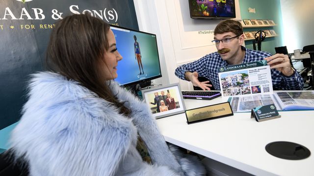 EA ouvre le pop-up Landgraab &amp; Son(s) Estate Agents pour le lancement de l'extension des Sims