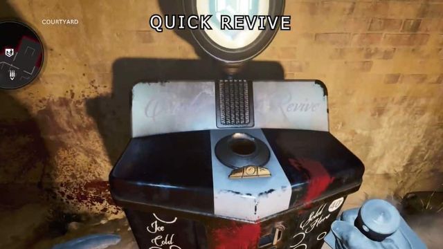 Emplacements des Perk Machine dans Black Ops Cold War Zombies Firebase Z