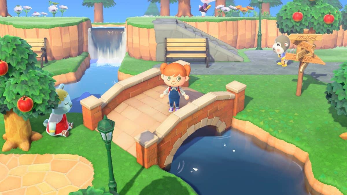 Animal Crossing : New Horizons - Comment traverser des rivières