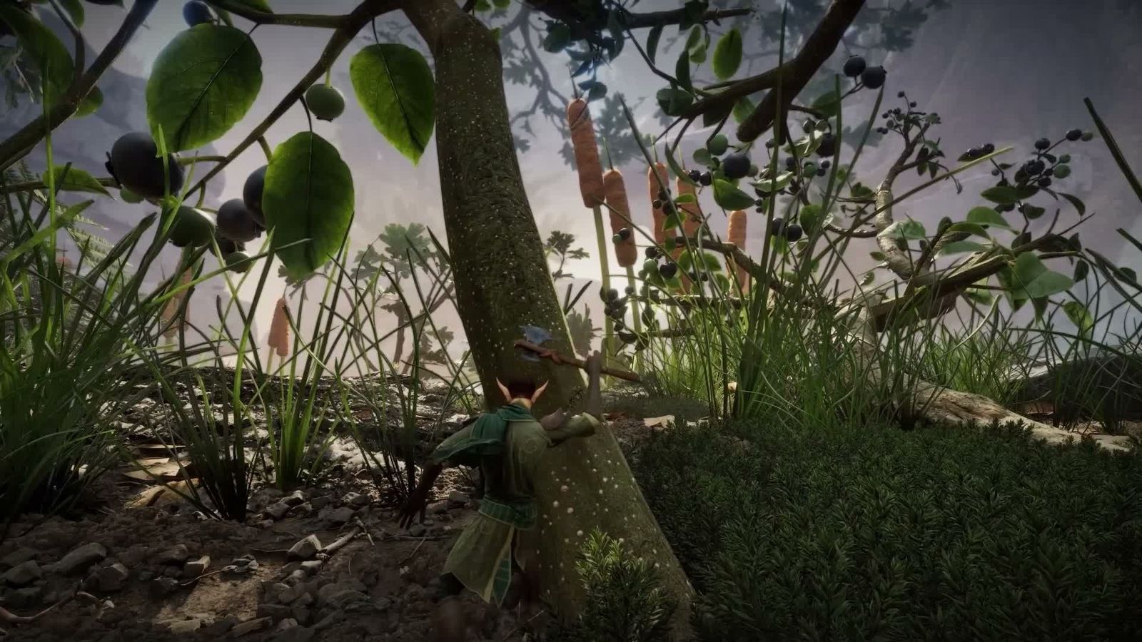 Interface de fabrication et nouvel équipement d'aventurier dans Smalland 2: Lost Realms