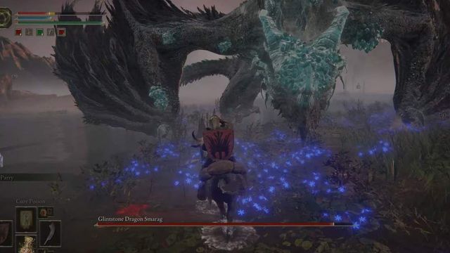 Elden Ring : Comment vaincre Glintstone Dragon Smarag