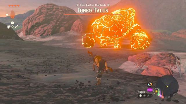 Zelda : Tears Of The Kingdom - Comment vaincre le boss Igneo Talus