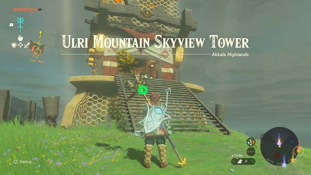 Zelda : Tears Of The Kingdom - Comment débloquer la tour Ulri Mountain Skyview