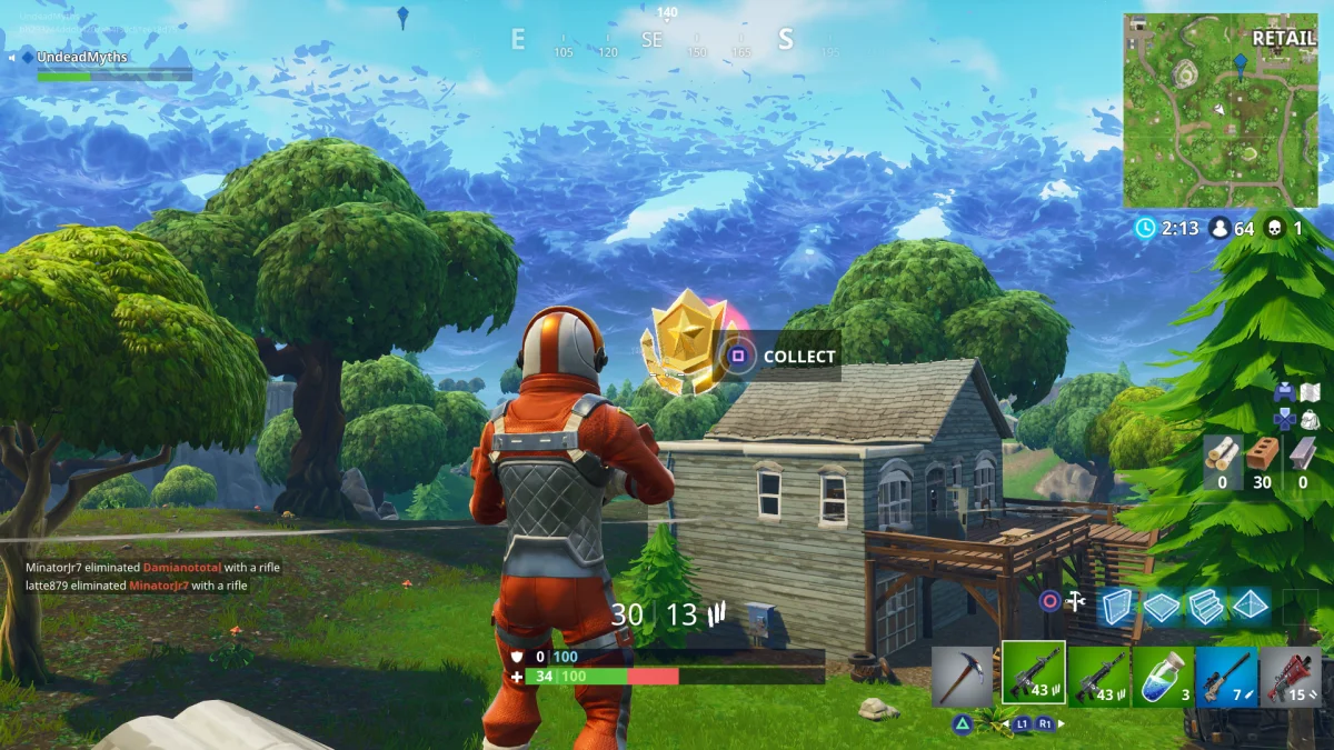 Guide des défis de la saison 4 de la semaine 9 de Fortnite