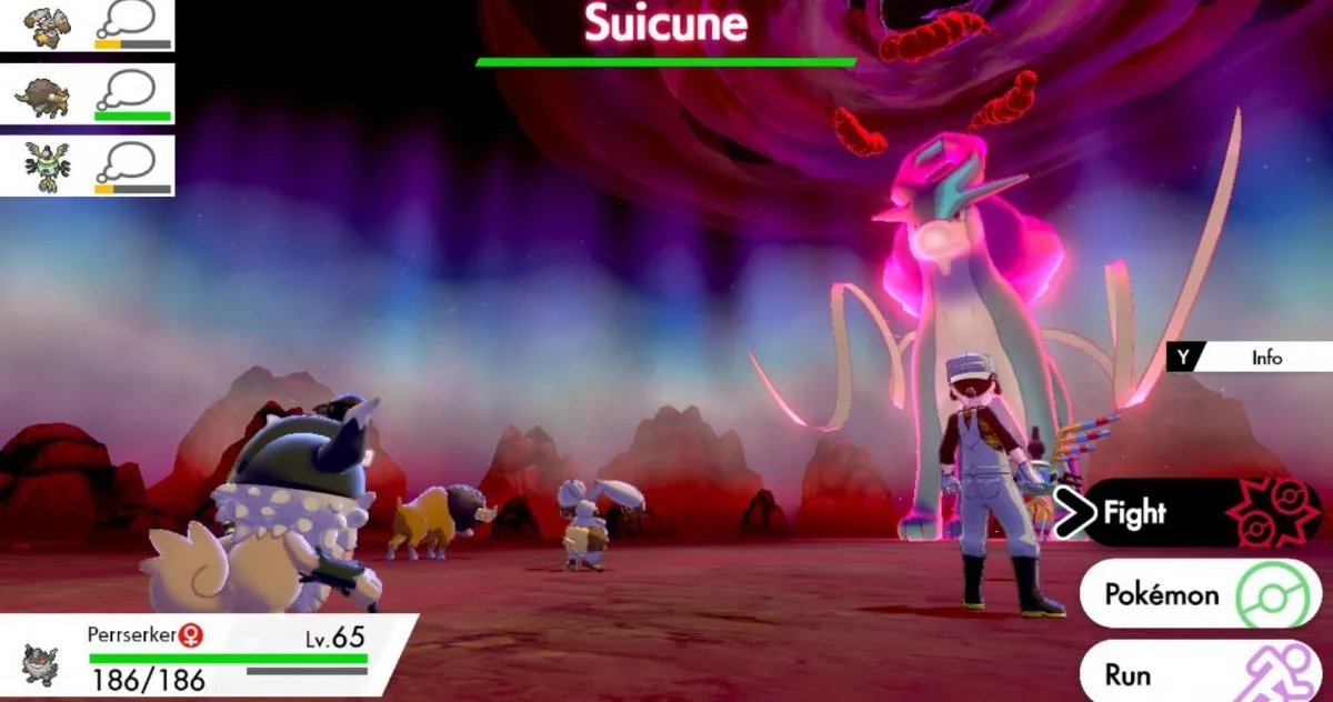 Comment attraper Suicune dans Pokemon Sword and Shield