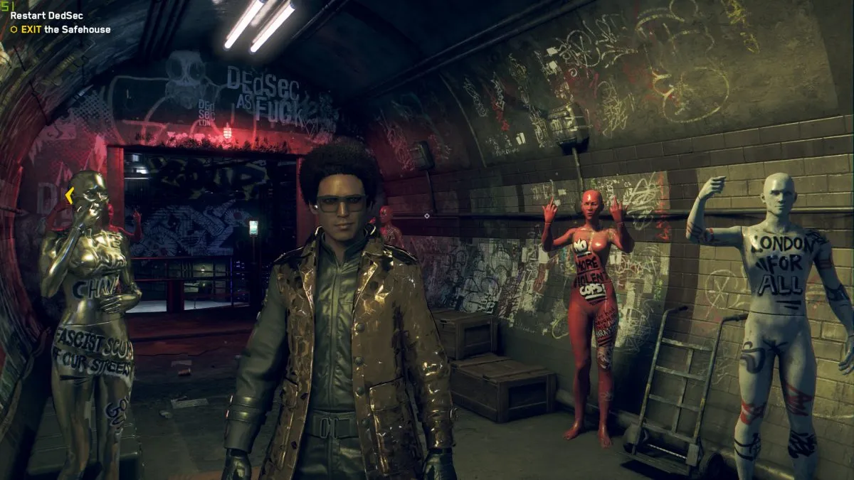Watch Dogs Legion DedSec Chapitre Squad Goals Procédure pas à pas