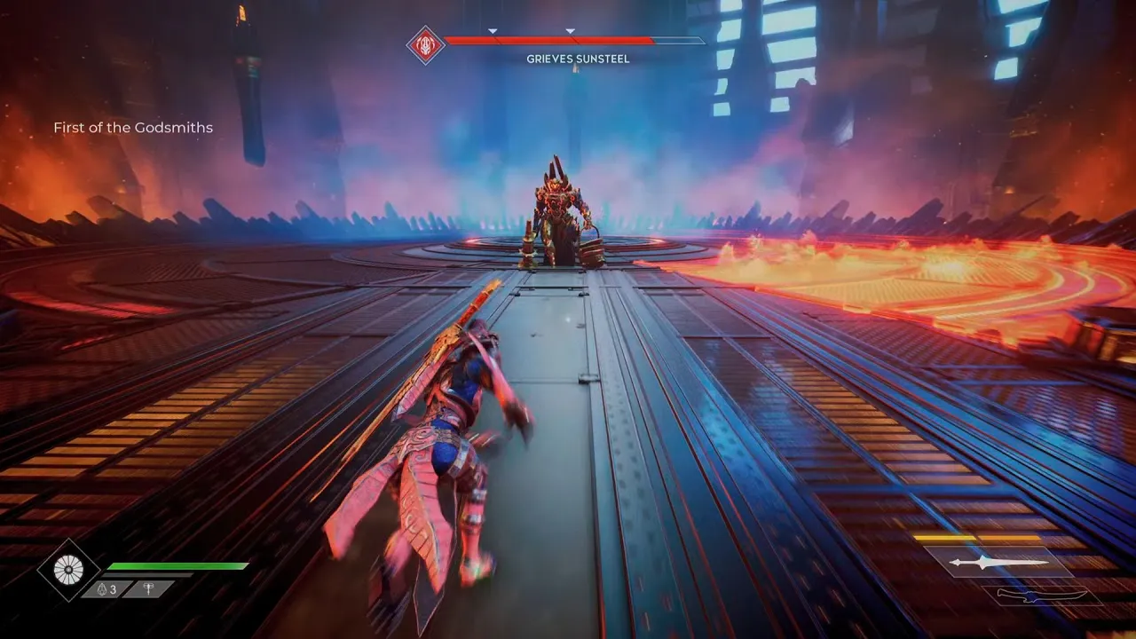 Godfall Guide Grieves Sunsteel Boss
