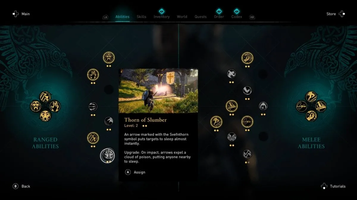 Guide des emplacements des capacités d'Assassin's Creed Valhalla