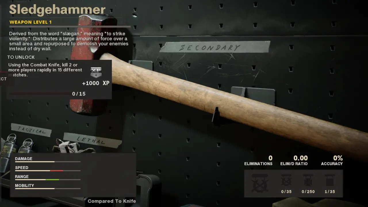 Comment débloquer le Sledgehammer dans Black Ops Cold War Saison 1