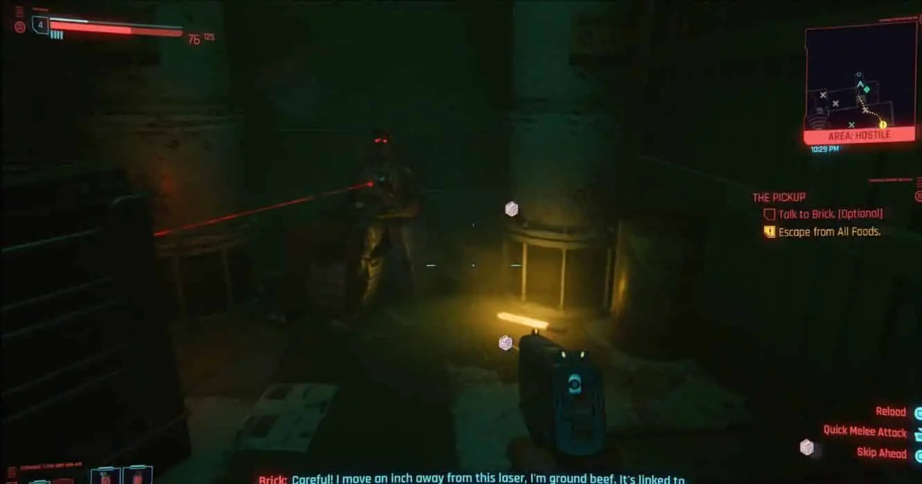 Cyberpunk 2077 - Le ramassage