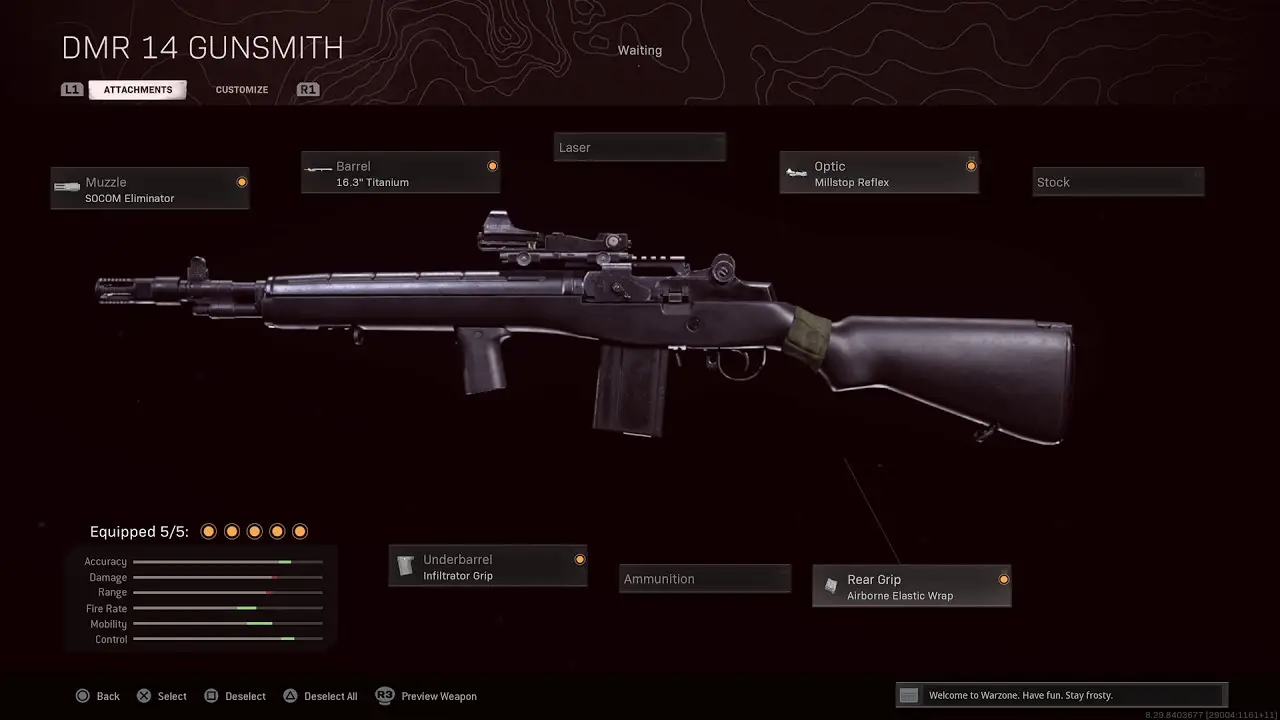Call of Duty Warzone Meilleur guide de chargement DMR 14