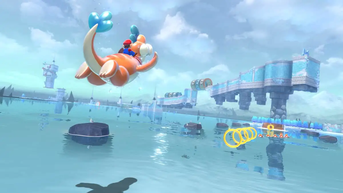 Guide des emplacements des fragments d'éclat de chat dans la zone des ruines de Bowser Fury