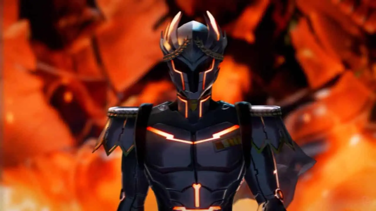 Persona 5 Strikers Zephyrus Mech et Akira le Hero