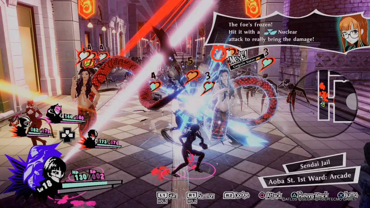Persona 5 Strikers Guide Compétences magiques