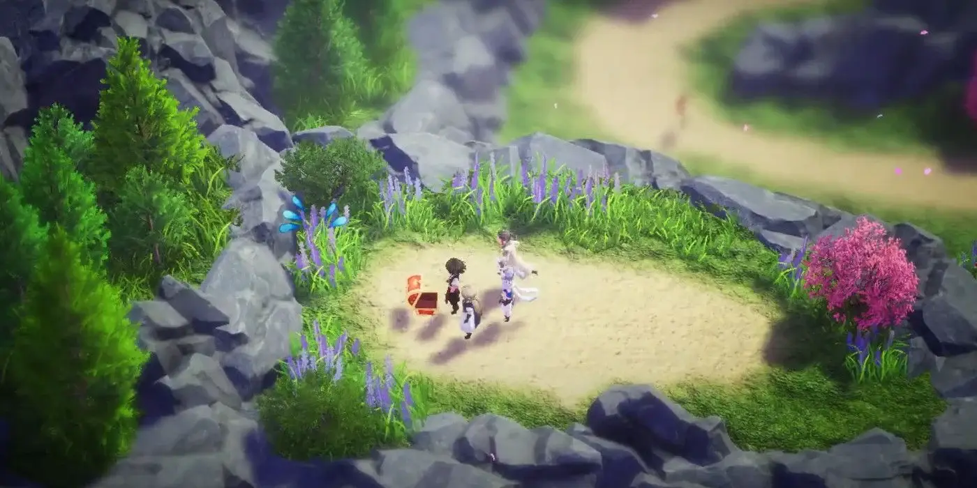 Bravely Default 2 Collines d'hortensias