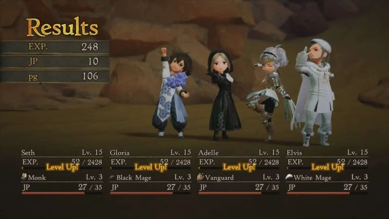 Guide de Farming de l'argent dans Bravely Default 2