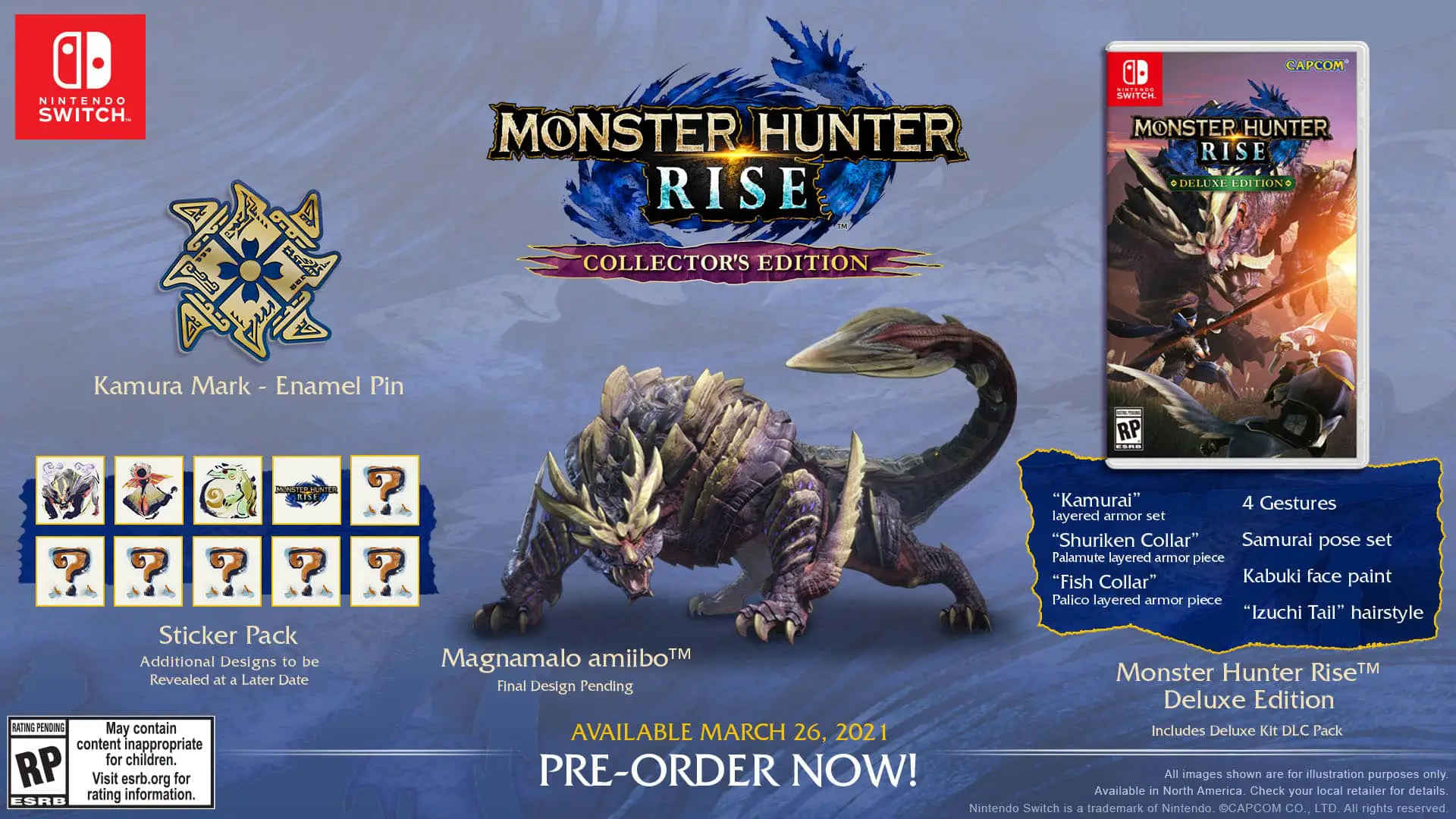 Jaquette de Monster Hunter Rise