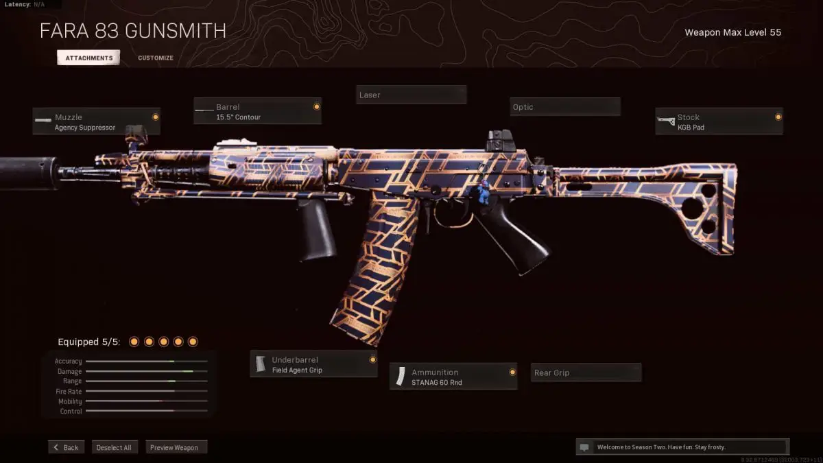 Guide des meilleurs chargements du FARA 83 de Call of Duty Warzone
