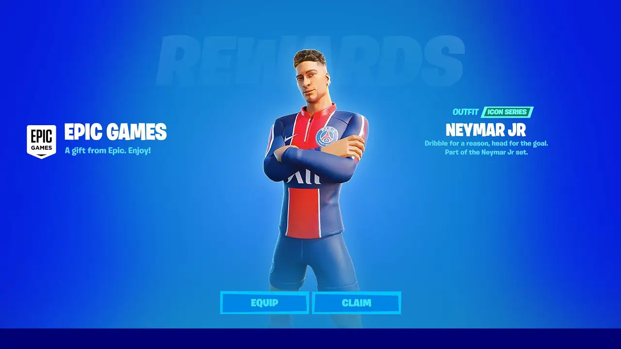 Comment débloquer Neymar Jr dans Fortnite Saison 6