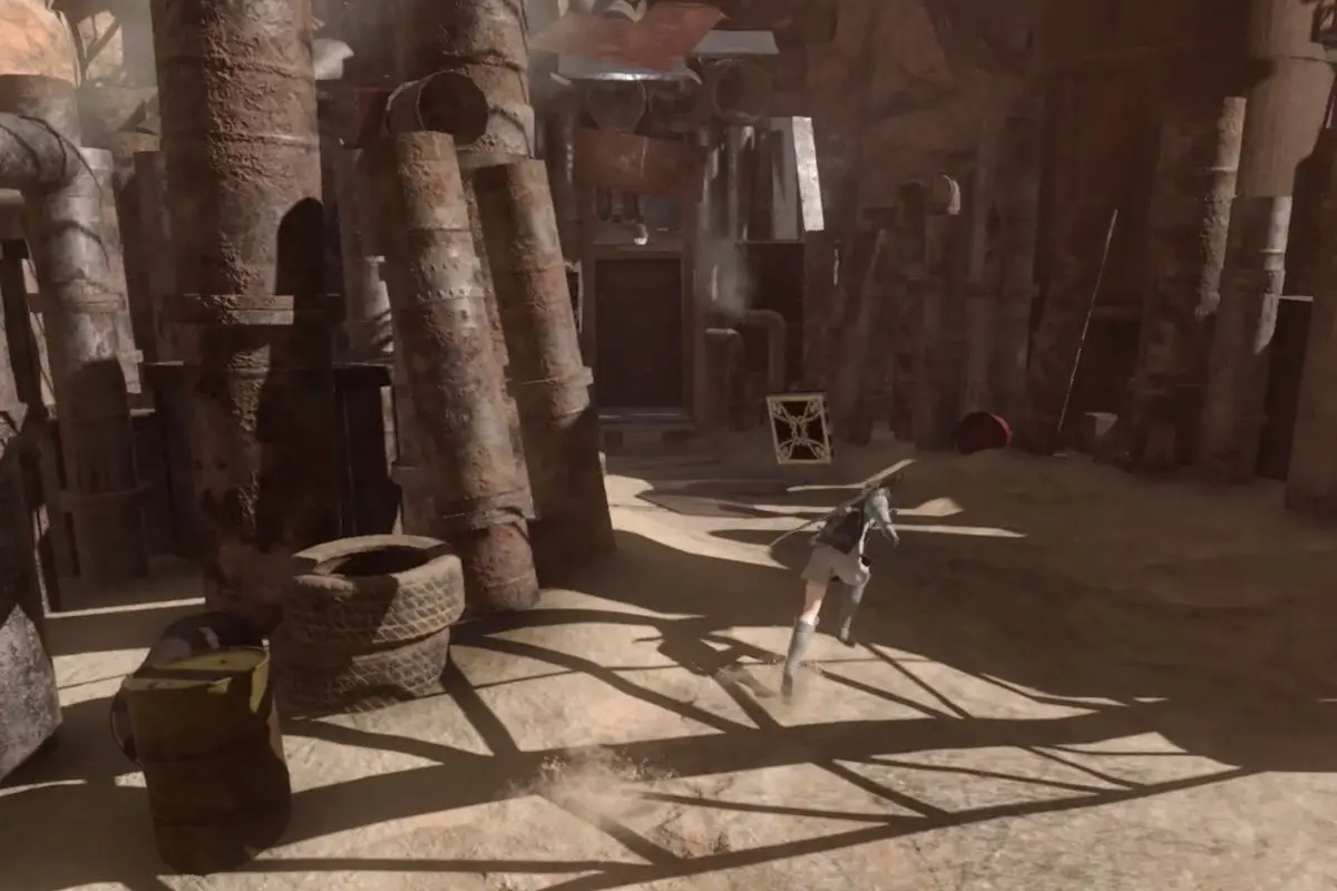 NieR Replicant Acte 2 Guide de La montagne des robots