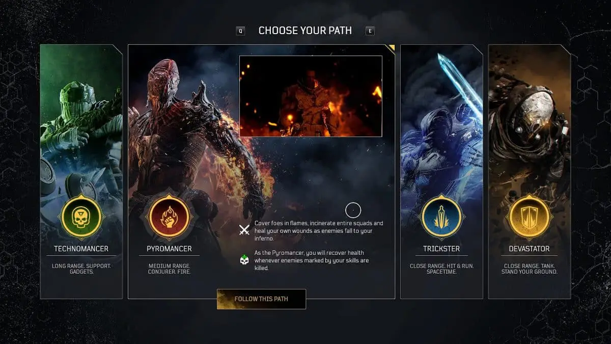 Outriders Guide des meilleures classes