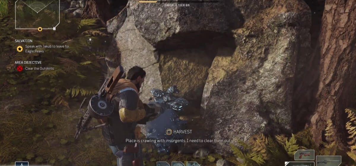 Outriders Guide des emplacements de minerai de fer dans First City