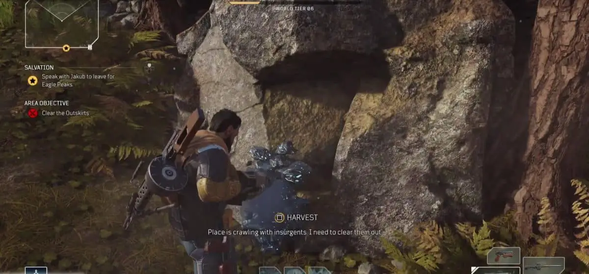 Outriders Guide des emplacements de minerai de fer dans First City