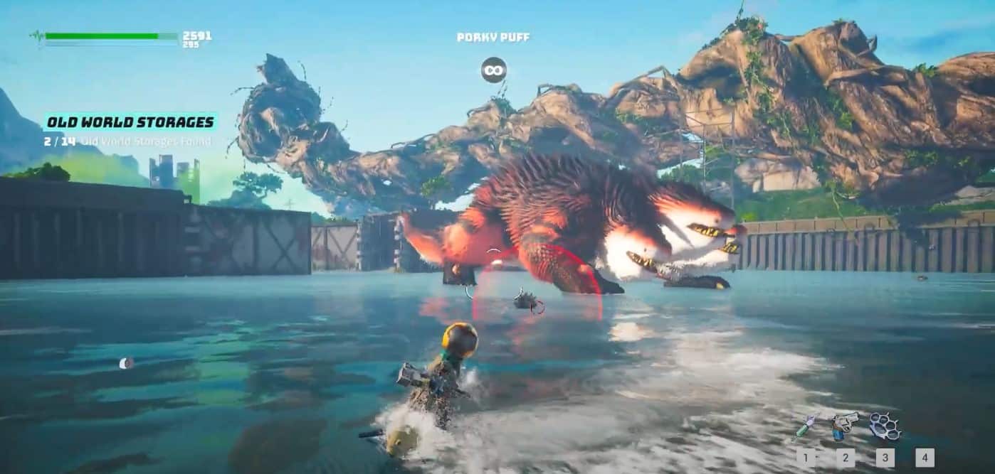Biomutant : Guide du patron de Porky Puff