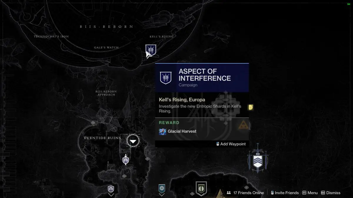 Guide de l'aspect d'interférence de Destiny 2