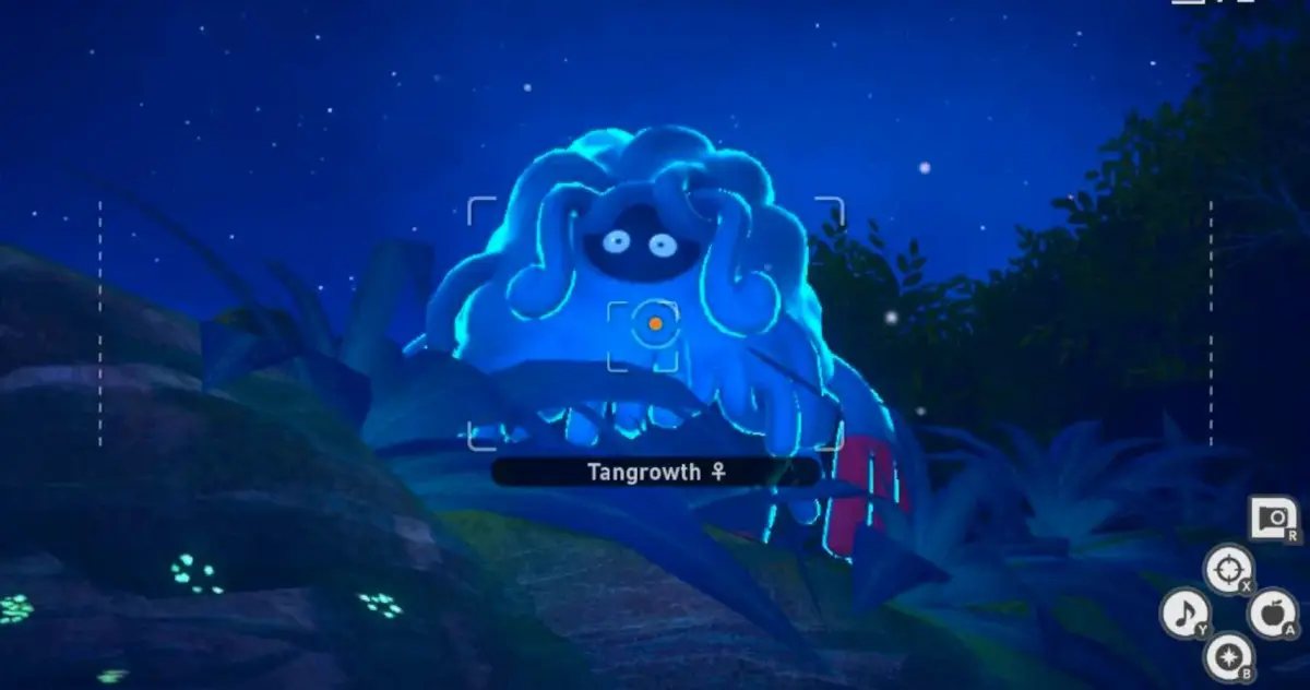 New Pokemon Snap : Prende une photo de Tangrowth