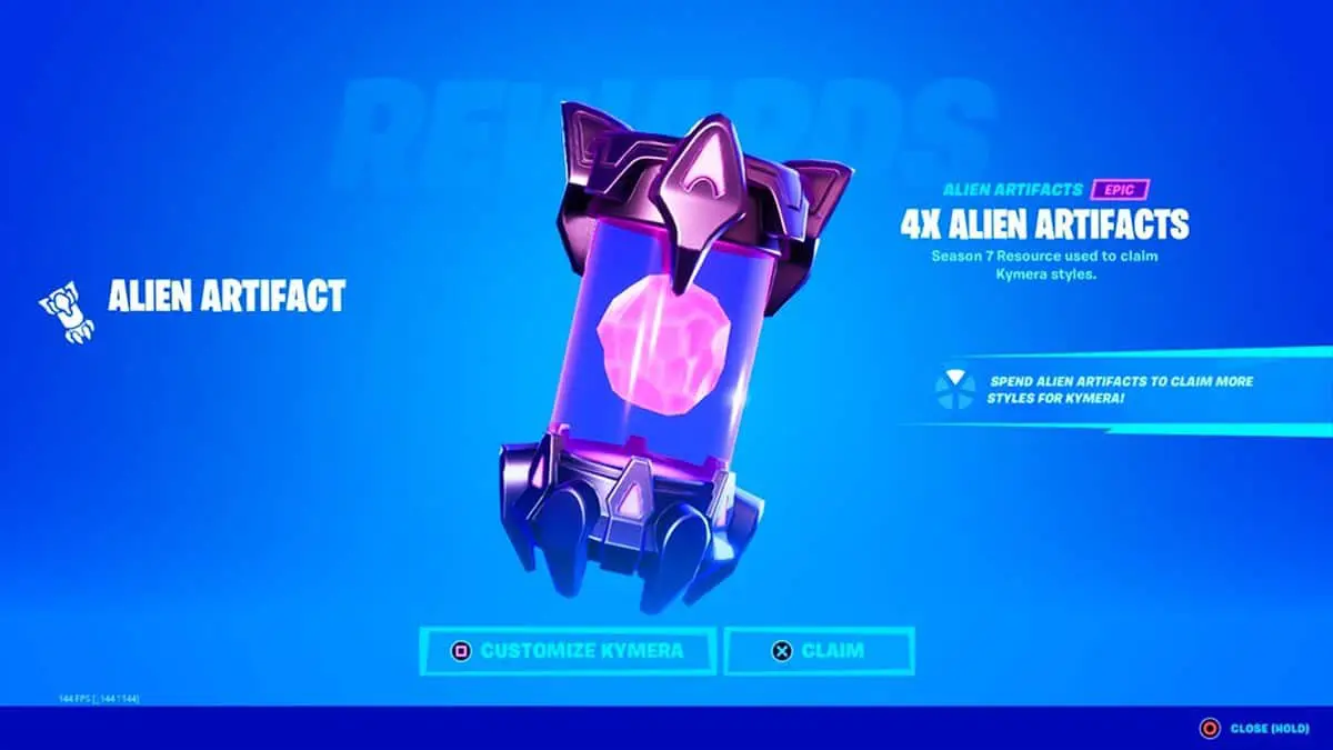 Guide de localisation des artefacts extraterrestre de Fortnite Saison 7 Semaine 2