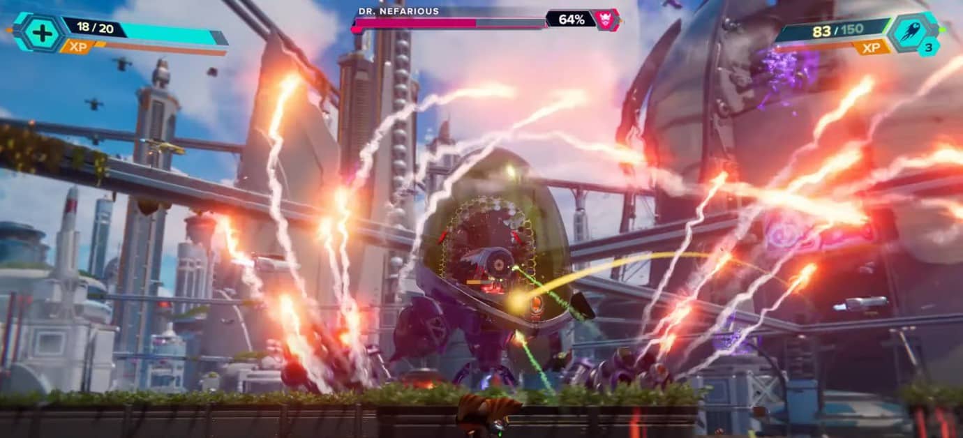 Ratchet & Clank: Rift Apart : Guide du boss Dr Nefarious