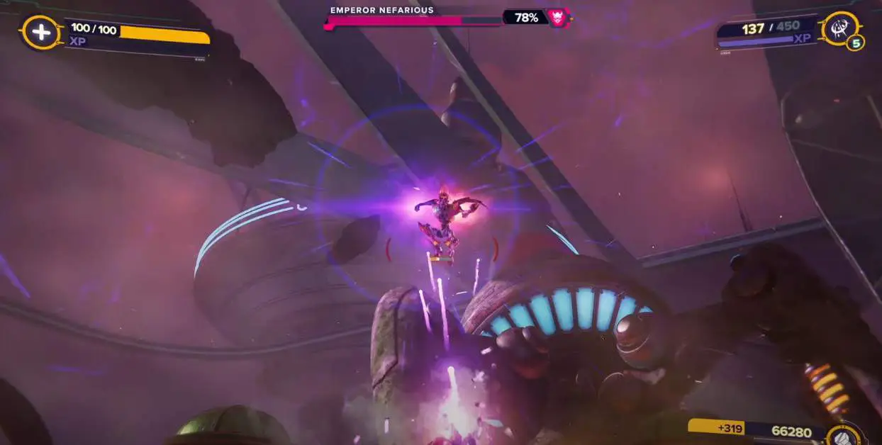 Ratchet & Clank: Rift Apart : Guide du boss Empereur Néfarious