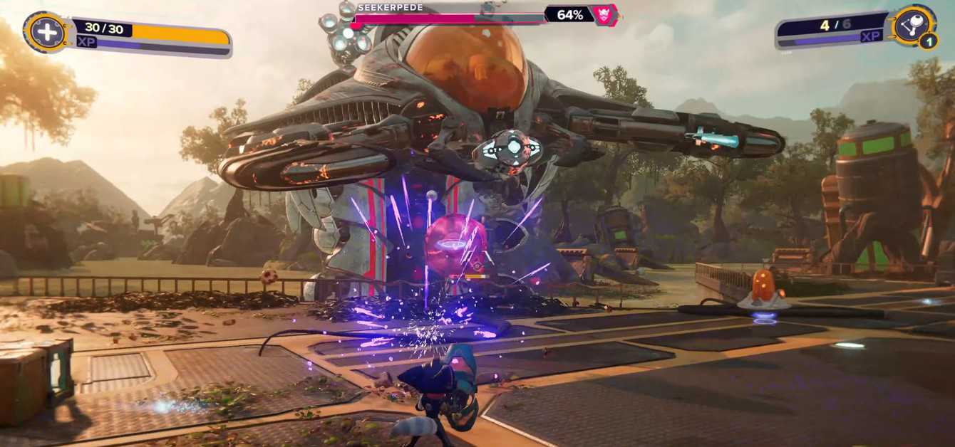 Ratchet & Clank: Rift Apart : Guide du boss Seekerpede