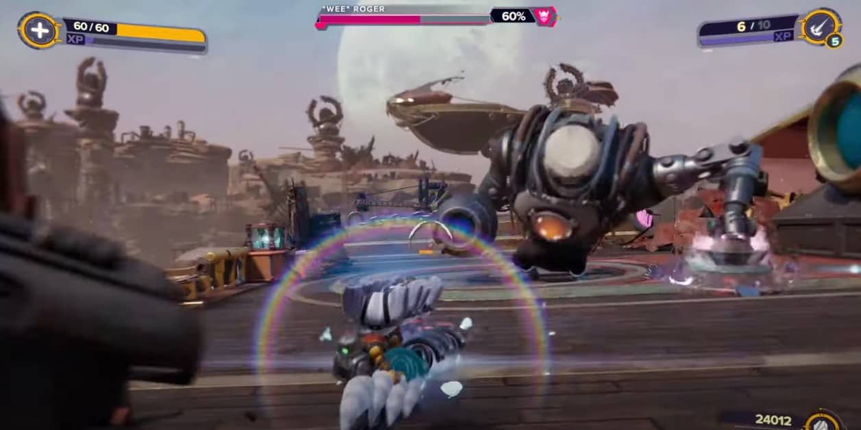 Ratchet & Clank: Rift Apart : Guide du boss Wee Roger