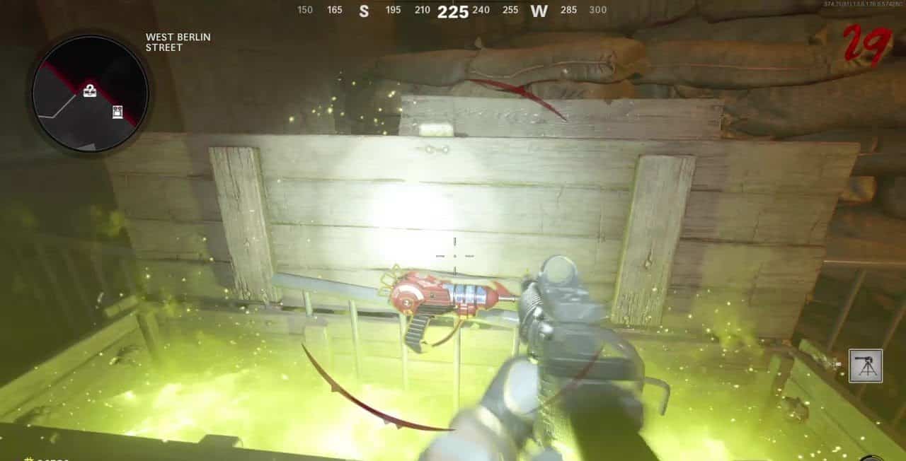 Cold War Zombies Mauer Der Toten Guide des emplacements des boîtes