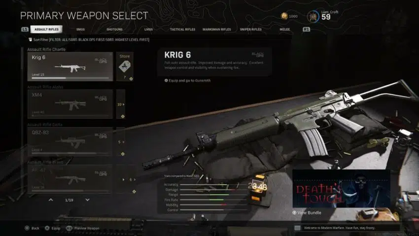 Guide du débutant de Call of Duty Warzone : Les meilleures armes