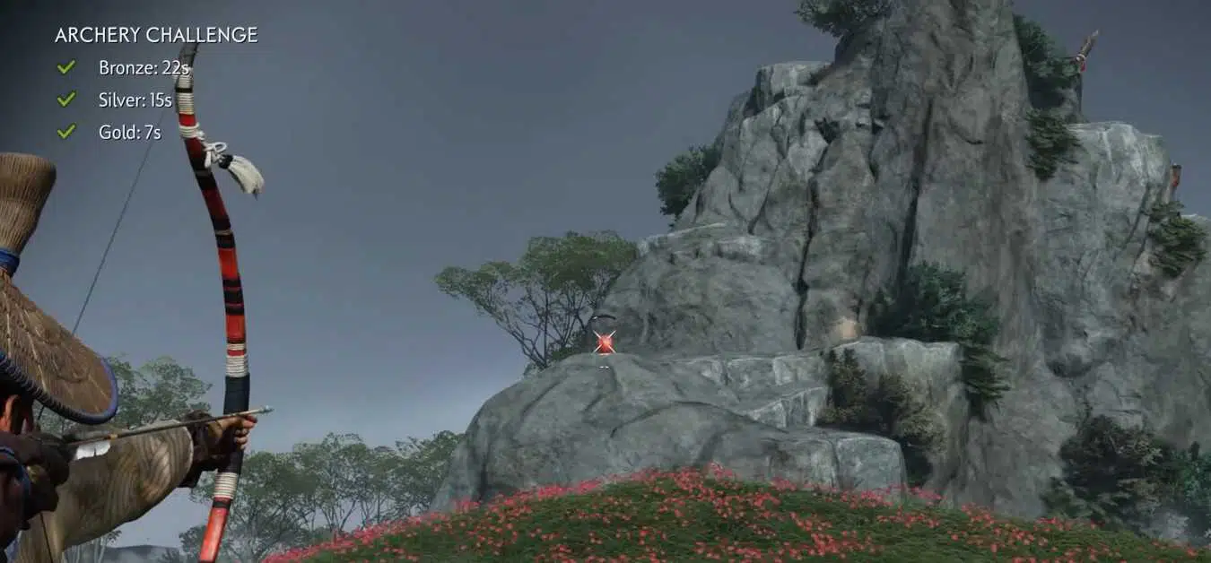 Ghost of Tsushima Iki Island : Guide des emplacements du défi du tir à l'arc