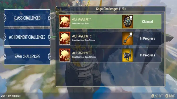 Les récompenses de Fenrir