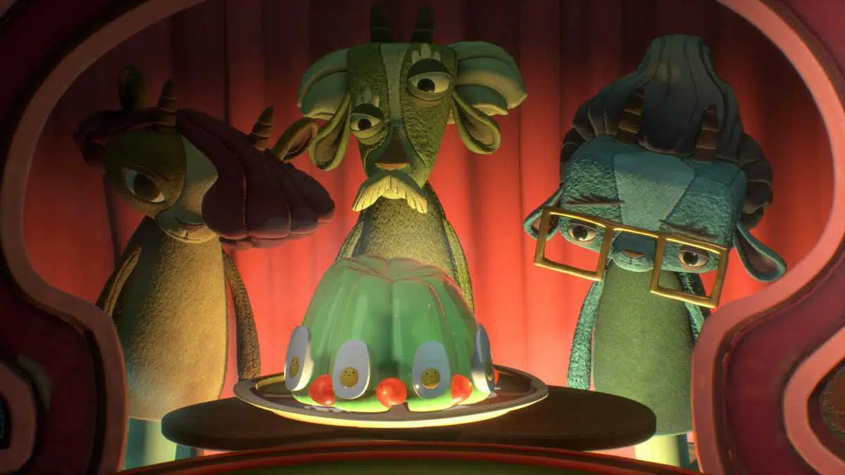 Psychonauts 2 : Guide du boss des chèvres gloutonnes