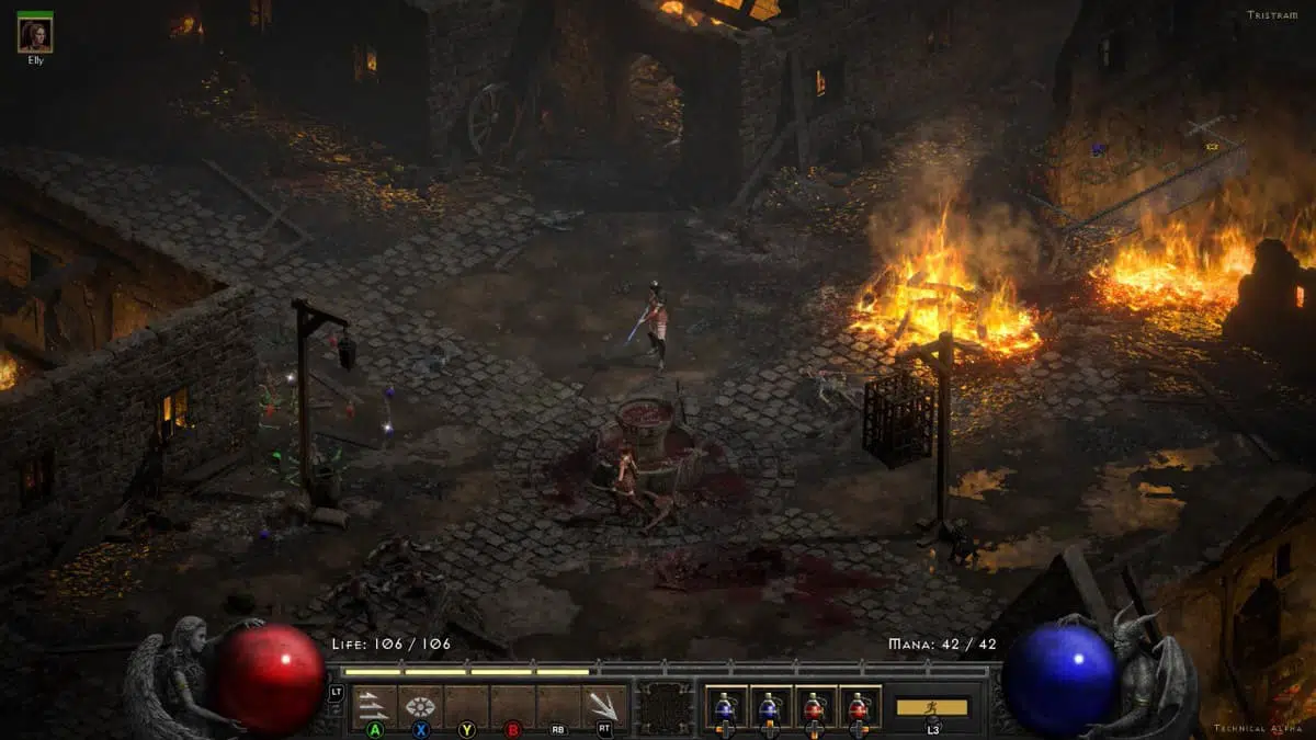 Diablo 2 : Resurrected - Construction de Trapsin Lightning/Sentinelle de la mort