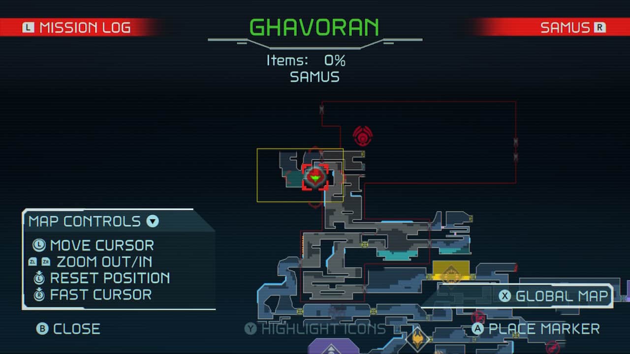 Metroid Dread Comment sauter à la bombe à eau et obtenir les premiers