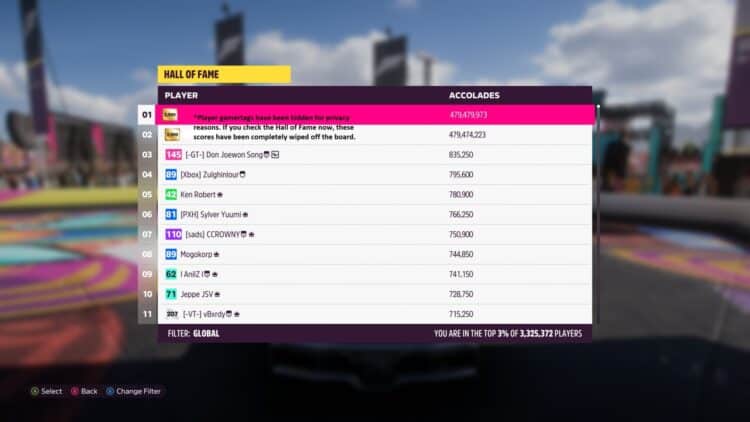 Temple De La Renommée Forza Horizon 5