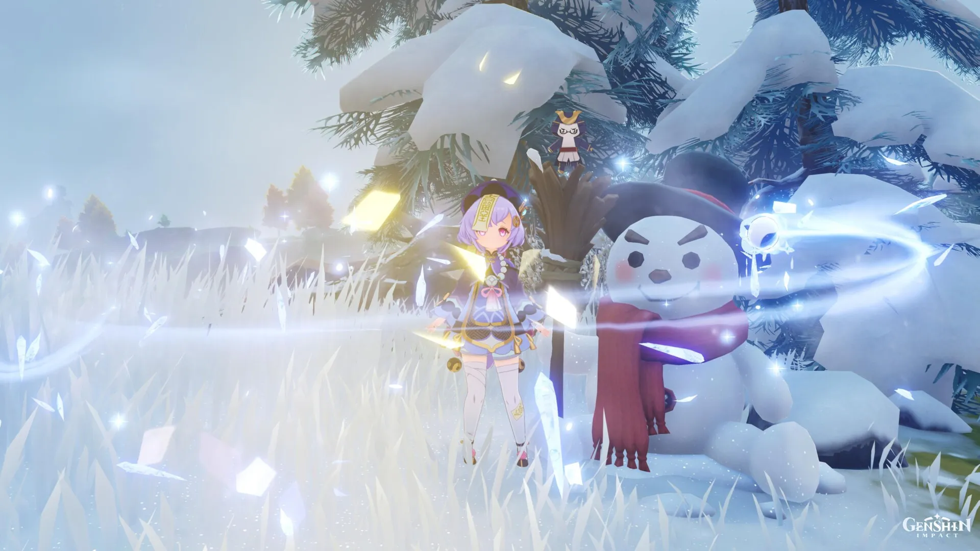 Genshin Impact : Comment construire un bonhomme de neige gonflé