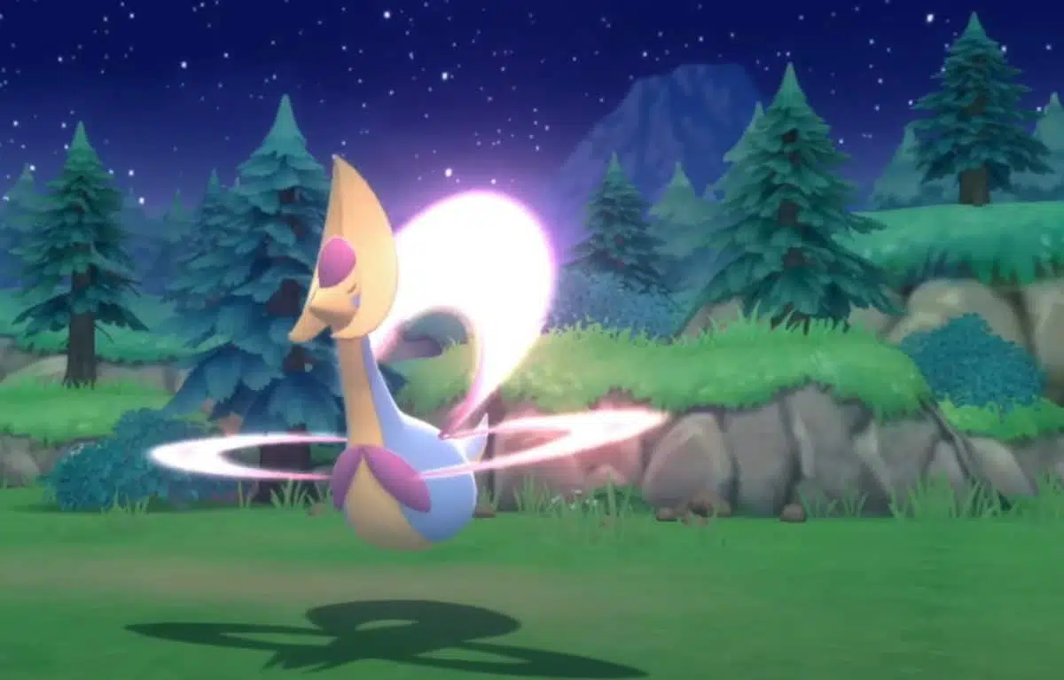 Pokemon BDSP : Emplacement de Cresselia, Comment évoluer, Type et aptitudes