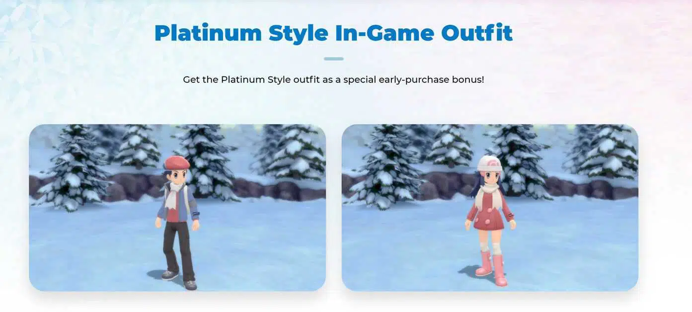 Pokemon BDSP : Comment obtenir des tenues de platine